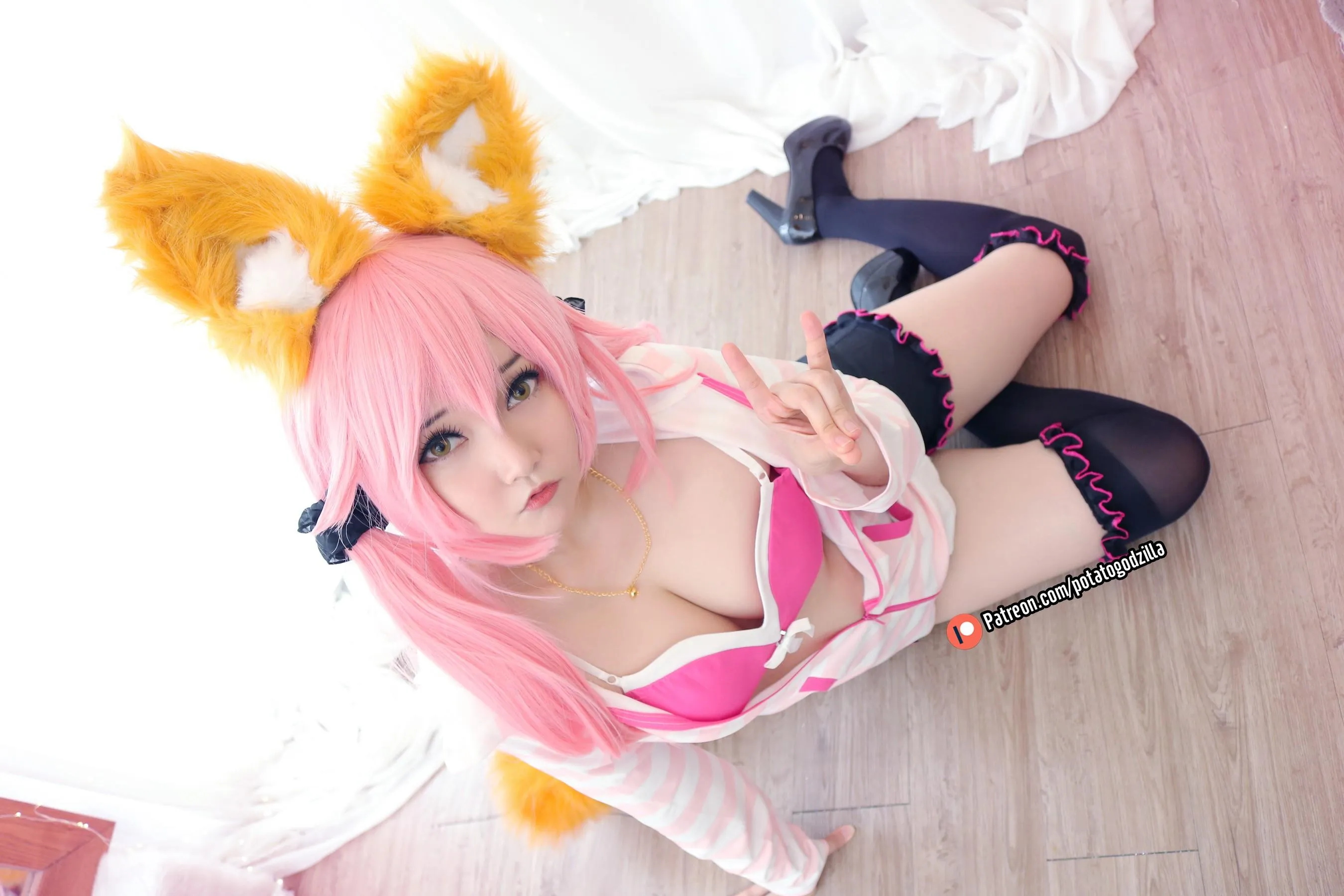 Potato Godzilla – NO.76 Tamamo School Uniform [50P]插图2
